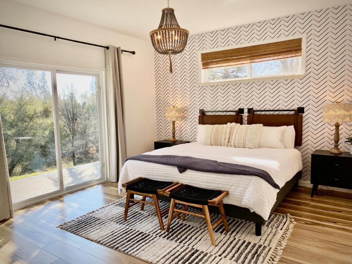 Glamour Mountain Getaway By Casa Oso With Views And Spa Oakhurst Exterior foto